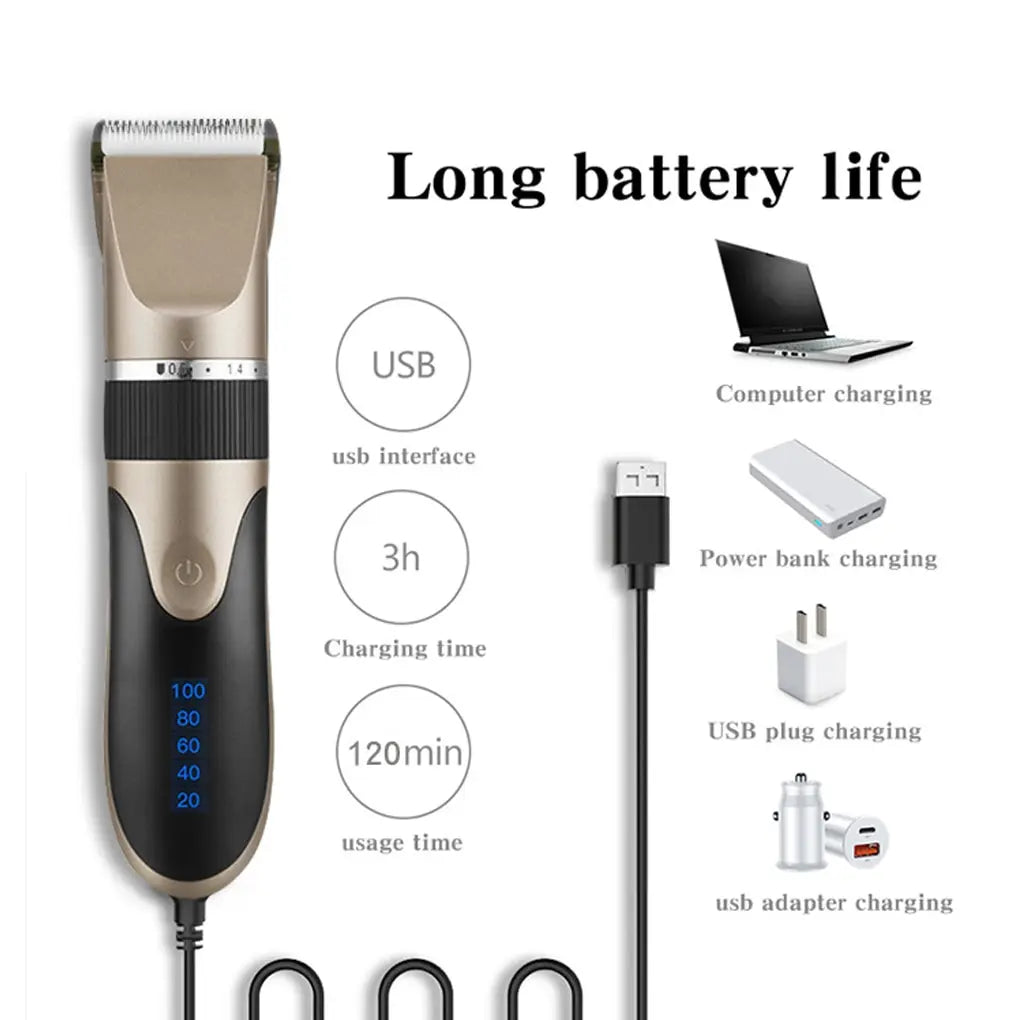 NianLenss Professional Hair Clipper - Cordless