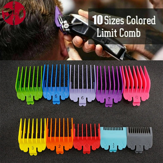 10pcs Barber Hair Clipper Guard