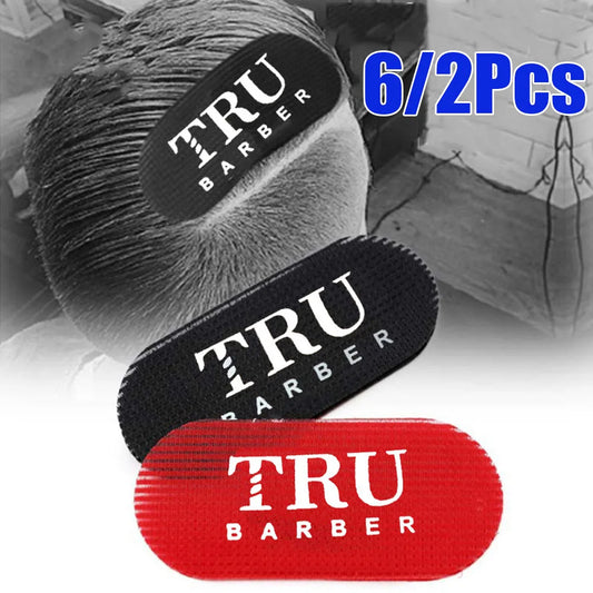 6/2Pcs Salon Barber Hair Sticker